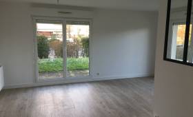 Revêtement de sol, vue du salon