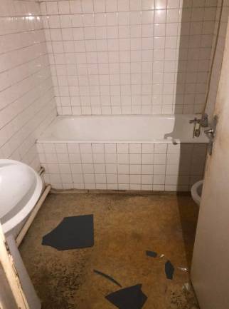 Salle de bain avant travaux Chalon-sur-Saône