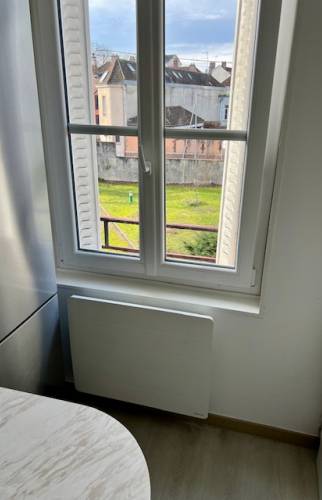 Les radiateurs électriques à inertie sèche en fonte posés