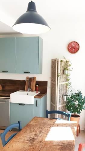 Travaux de rénovation de cuisine ouverte sur le salon - Lille 59