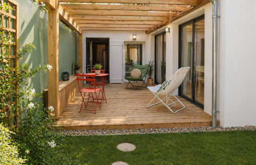  un agrandissement de maison en mayenne