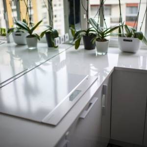 Le plan de travail de la cuisine