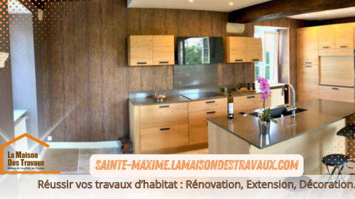 Modernisation d'une cuisine rustique et authentique aux Issambres