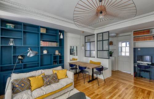 Salon rénové - Croissy-sur-Seine