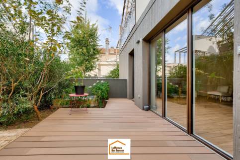 Terrasse bois composite Colombes