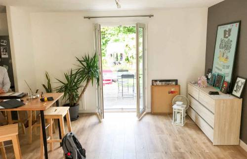 Avant ouverture du mur