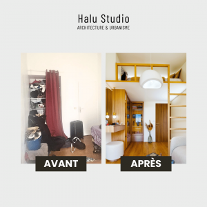 Rénovation complète de duplex parisien de 80 m2 - Halimé Emma Tcholna - La Maison Des Architectes
