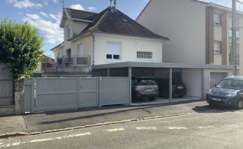 Avant et après carport Arras