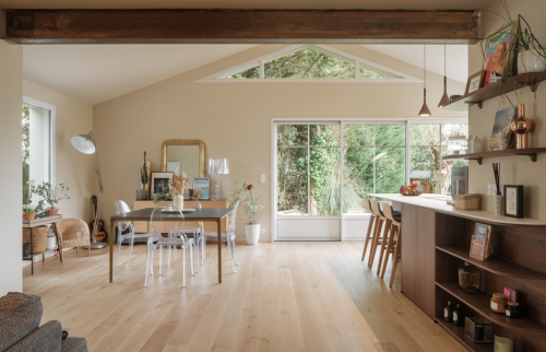 Création d'une extension de maison de 20 m² à Rezé (44400) - vue du salon