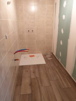 Avant et après rénovation de salle de bain Libourne