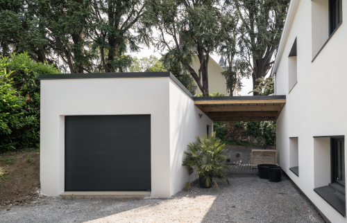 Extension et rénovation de maison pour créer un garage à Vertou