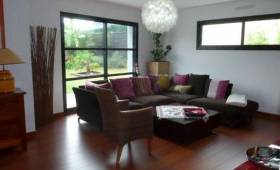 Fenêtre coulissante en aluminium noire