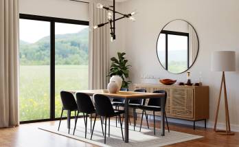 Décoration d'intérieur d'une salle à manger à Penmarc'h