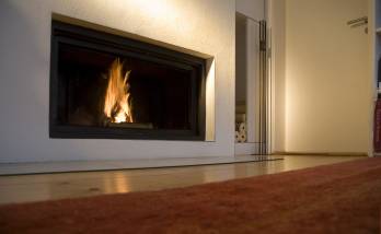 Création d’une cheminée avec insert bois à Hélette (64)