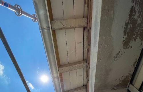 Cache moineaux avant rénovation