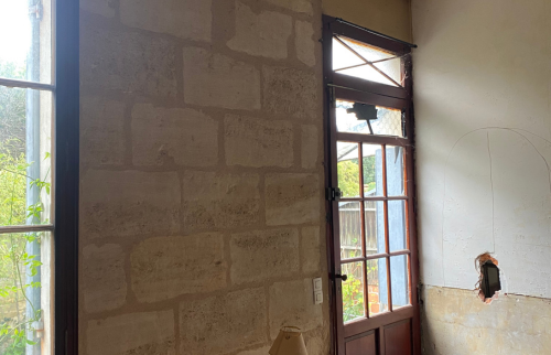 Rénovation d'une maison mitoyenne avec jardin dans Bordeaux Centre