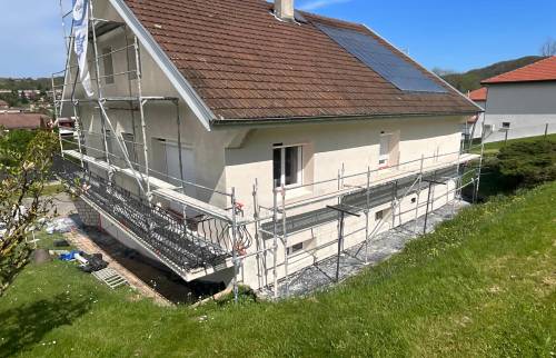 isolation extérieure d'une maison