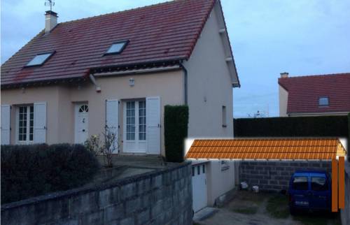 Simulation du positionnement du carport