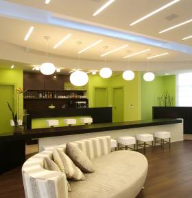 Rénovation de la réception d'un hôtel à Rennes