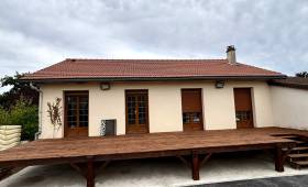 Terrasse en bois pin douglas