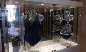 Création de vitrine pour un hôtel à Deauville