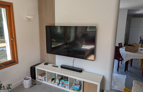 Salon rénové à Saint-Jacques-de-la-Lande