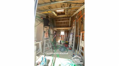 Mise en place des réseaux chantier