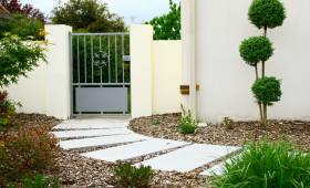 Installation de clôture maçonnée et de portillon - Valence 26000