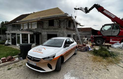 Rénovation d’une charpente avec extension sur Saint Savin