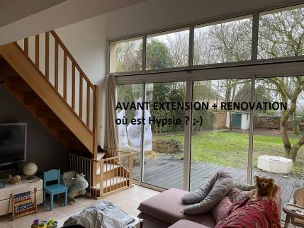 Salon avant travaux (Brunoy 91800)