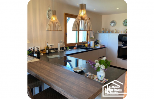 Création et installation d'une cuisine aménagée à Donville Les Bains (50530) !