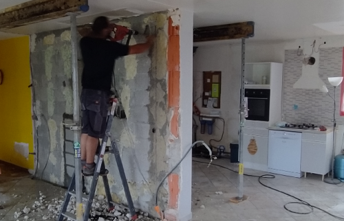 Rénovation complète d'une maison des années 70 à Morestel
