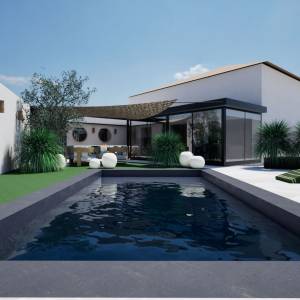 Création d'une piscine 