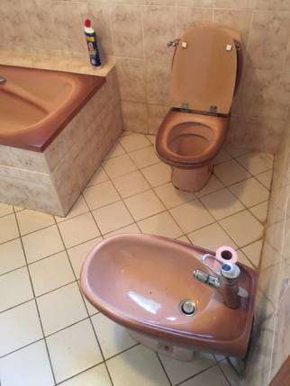 Ancienne salle de bain avant travaux de rénovation - Nantes 44