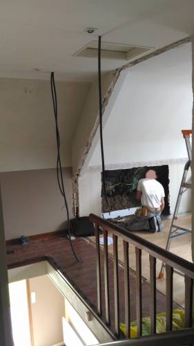 Agrandissement de la chambre par le plaquiste à Trégueux