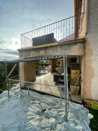 Pendant les travaux