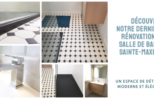 Transformation Élégante d'une Petite Salle de Bain à Sainte-Maxime