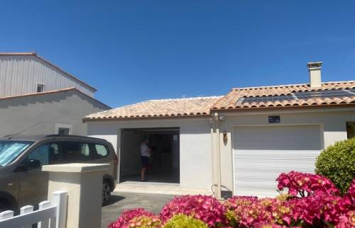 Réalisation d'un garage de 30m² à Corme Royal