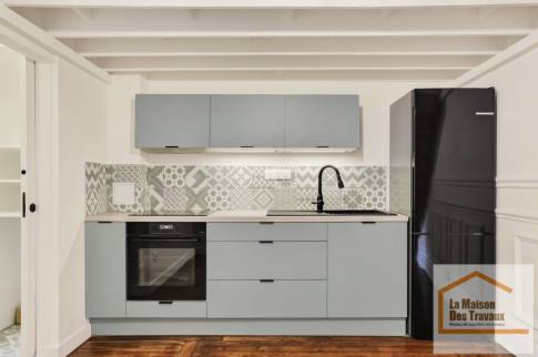 cuisine-sous-mezzanine-studio-colombes