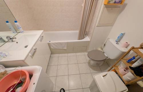 Salle de bain avant rénovation