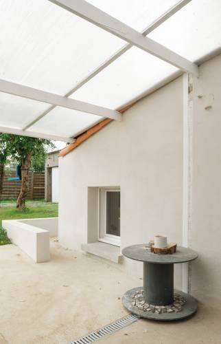 Création d'une extension en parpaing à Vertou