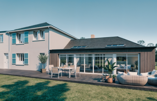 PROCHAINEMENT-- Rénovation et extension d'une véranda existante VERTOU (44120)