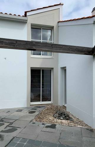 Ravalement de façade aux Sorinières