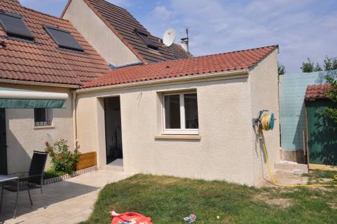 Construction d'un atelier en agrandissement de maison - Brie-Comte-Robert 77170