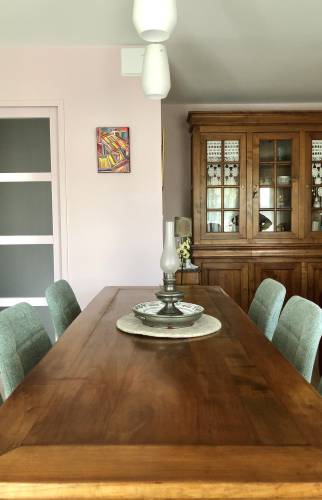La superbe table de notre cliente