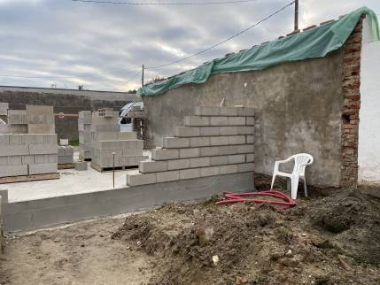 Travaux de construction de garage en maçonnerie - Montauban 82000
