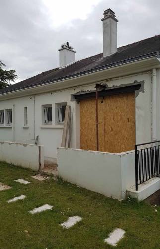 La verrière a été supprimée