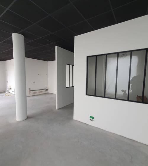 Travaux de l'agence terminé