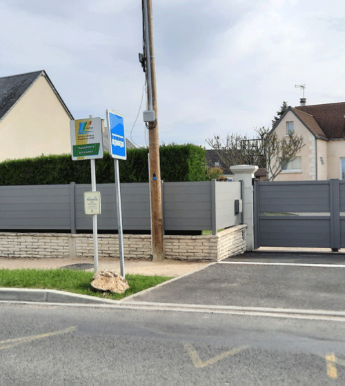 Installation d'un nouveau portail et clôture