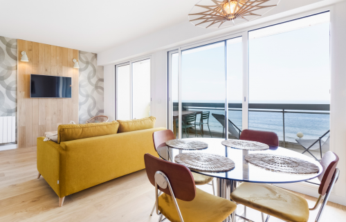  Rénovation d’un appartement à Trébeurden - salle à manger